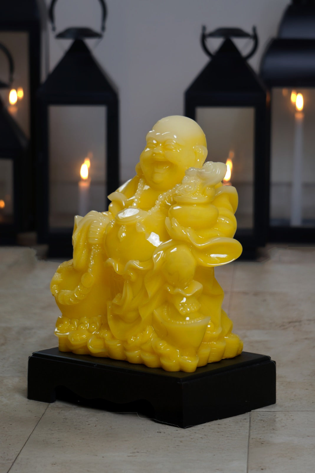 Laughing Buddha Decorative Idol