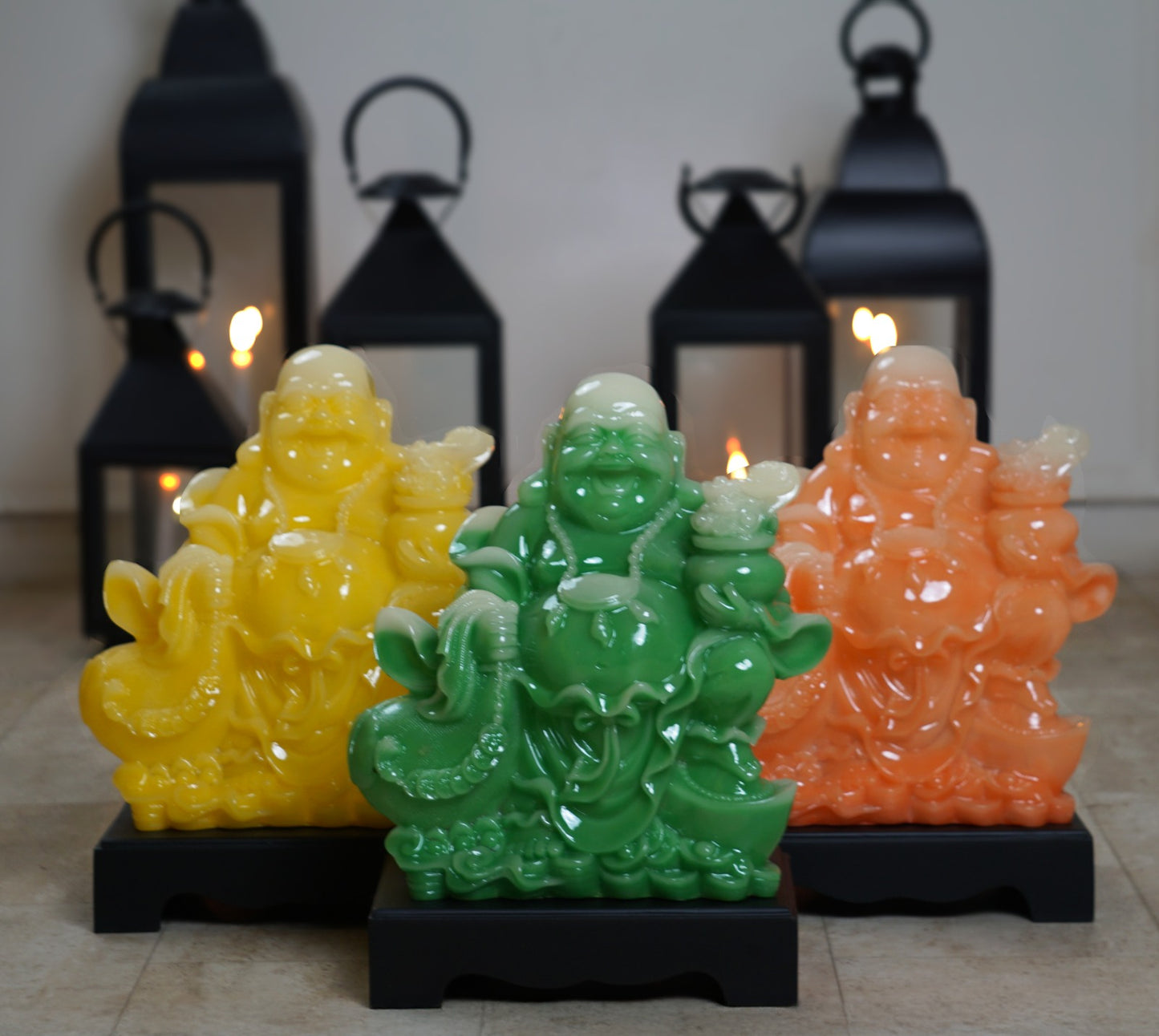 Laughing Buddha Decorative Idol