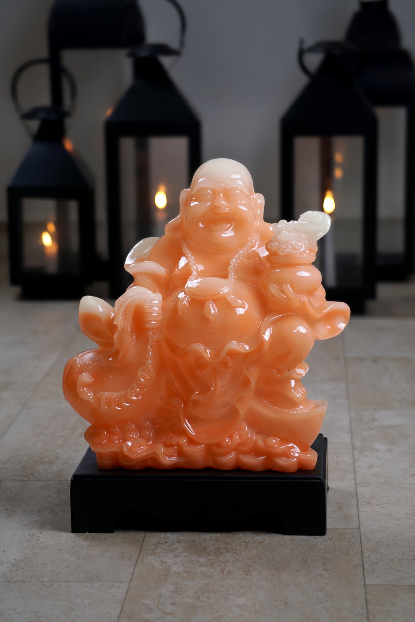 Laughing Buddha Decorative Idol